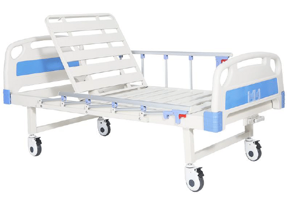 MANUAL SINGLE CRANK BED WITHOUT MATRESS - Image 3